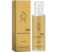 Silk Body Essence Oil | Silk Body Oil | Silk Essence Oil, Silk Body Oil Liquid, Silk Body Firming Moisturizing Lotion for Anti Wrinkle, Reduce Fine Lines,Smooth Skin (1PC)