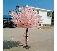 Silk Cherry Blossom Tree, Large Cherry Blossom Plants Wedding Hotel Scenery Large-Scale Landscaping Floor Decoration(3 * 4m)