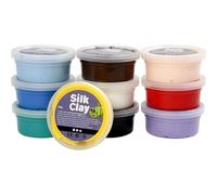 Silk Clay Basic I , Assorted Colours , 10 x 40 g (Importación USA)
