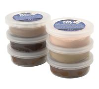 Silk Clay® , colores piel, skin colours, 6x14gr