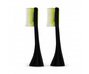 Silk`n Replacement heads for ToothWave Soft Large toothbrush Black 2 pcs