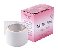 Silk Nail Repair Wrap - Reinforce Damaged Nails with Adhesive Protector | UV Gel Acrylic Nail Extension Tool, Anti-Crack Wrap for Fingernial art, Strengthening dy traetment for Beauty Salon