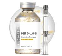 Silk Peptide Deep Collagen Hydrating Ampoule Sérum, esencia facial antienvejecimiento ligera para una piel suave y lisa, hidratante diaria para el cuidado de la piel ampolla para luminosidad (1 unidad