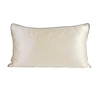 Silk Pillowcase, Funda Almohada Seda Paquete de 2 Fundas de Almohada Multicolores de Seda Satinada, Fundas de Almohada con Cierre de sobre, estándar Queen King(9,50x70cm)