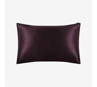 Silk Pillowcase Funda de Almohada Seda Beauty Luxury White 50x70cm King Queen Long 1 Pieza(Deep Purple,43x63cm)