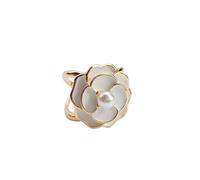 Silk Scarf Buckle Pin Women Coat Belt Buckles Shawl Ring Clip Scarves Fastener Brooches Clothing Corner Knotted para Mujeres Niñas Accesorios Decorativos(White-Extra Large)