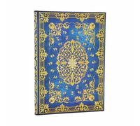 Silk Sky (Guiding Star) Midi Lined Hardcover Journal (Elastic Band Closure)