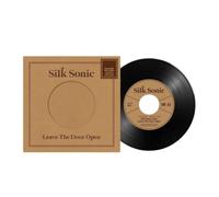 Silk Sonic - Silk Sonic - Leave The Door Open Exclusive Limited Black Color 7” Vinyl LP