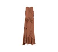 Silk95Five - Shangri La Long Dress - Dresses - Mujer - Marrón - S -