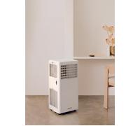 SILKAIR 5000 - Aire Acondicionado Portátil 3 En 1 5000 BTU Con Deshumidificador 27L/día Blanco