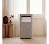SILKAIR TEXTILE DUAL CONNECT 9000 - Aire Acondicionado Portátil 4 En 1 WiFi 9000 BTU Con Bomba De Calor Gris