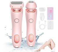 Silkbabe On The Go Lady Shaver, Modira Shaver For Women, Livora Electric Shaver For Women, 2 In 1 Electric Shaver Razors, Smooth Shave Pro, Wet And Dry Use, Ipx7 Waterproof (Pink)