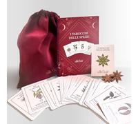 Silkflair Tarot de las Especias Baraja 22 cartas con libro interpretativo | Edición limitada 2025 | Idea de regalo original y gourmet para amantes de la cocina, especias y juegos simbólicos