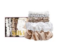 Silkie Juego de 4 unidades, 100 % seda de morera pura (escarcha)