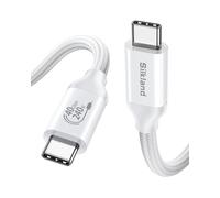 Silkland 40Gbps USB4 per Cavo Thunderbolt 4 0.3M, 8K/Dual 4K, Ricarica Rapida 240W, Compatibile con Thunderbolt 5, MacBook M4 Pro, SSD, Dock, USB-C