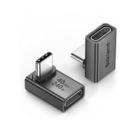 Silkland Adaptador USB-C 90 Grados 2Pieza, 40Gbps USB4 pour Thunderbolt 4/3