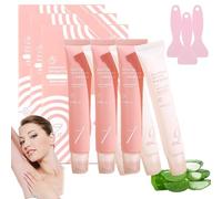 Silklip - Kit de depilación facial Thrivehub, kit de depilación Liorabe Glide & Go, crema de depilación labial, depilación facial para mujeres (3)