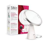 Silk'n Music Mirror,espejo de maquillaje, reproductor de música y lámpara de mesa