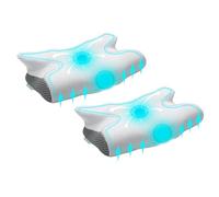 SILKORA Super Almohada Cervical Ergonómica - Almohada Cervicales y Cuello para Dormir Mejor, Viscoelástica Transpirable, Ayuda a Reducir Ronquidos y Mejorar la Postura, Ideal para Viaje