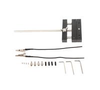 SilkRoadSupply Circuit Board Estación de soldadura Soporte de placa PCB con dos calibrador Aleado de aluminio ALUMINUS BRAZS FLAMPA FUERZA Fuerza de sujeción fuerte para reparación