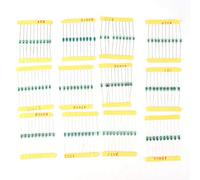 SilkRoadSupply Conjunto de inductor de anillo de color 120 PCS 1UH a 1MH 12 Tipos 1/4W Potencia robusta componentes electrónicos livianos Portables para proyectos y reparacion