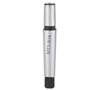 SilkRoadSupply MT2 B16 Tang End Trill Chuck Arbor Shank Morse Toper Herramienta Conector Precisión Acero tratado con calor por tierra para aplicaciones de torno 112 mm 165 g
