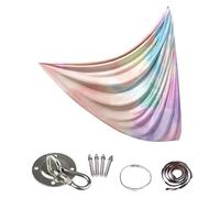 Silks - Juego de aéreo ligero, equipo de hamaca sensorial elástica | para práctica en casa con soporte duradero para mujeres, hombres, adultos, interior y exterior, gimnasio, uso acrobático