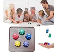 SilkTem coreano tradicional gunggi juego calamar Jack guijarro set juego mano-ojo coordinación entrenamiento juguete juego. (traje (B))