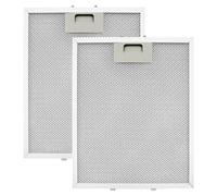 Silkwish 2 filtros de grasa de metal para campana extractora, compatible con AEG Electrolux 405525042-9 4055250429 Elica GRI0009219A KIT0010805 W10169961A C00314158 ARI3 14158