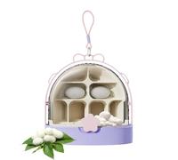 Silkworm Box Keeper, Escape Proof Habitat, Clear Reptile Enclosure with Sturdy and Lightweight Build for Backyard Observation or Science Classroom Activities, 1 Piece
