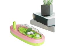 Silkworm Breeding Box, Silkworm Hatching Cage, Compact Transparent Small Animal Habitat Container, Educational Kids Girls Teens Youth Child, Easy Observation and Care
