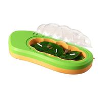 Silkworm Breeding Box, Transparente Hatching Cage 12,4 x 6,42 x 4,53 pulgadas, Compact Animal Habitat for Kids, Adolescentes, Youth, Ideal para Farming and Education, Enhanced Ventilation System
