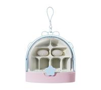 Silkworm Transport Container - Breathable Clear Small Animal Breeding Tank, Observation Box for Children | Silkworms, Snails, Butterflies, Outdoor Classroom and Nature Activities