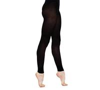 Silky - Leotardos suaves para danza, para adulto, 10% Spandex negro negro M