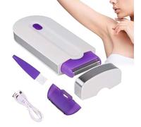 Silky Smooth Hair Eraser Depiladora Eléctrica Carga USB Depiladora Smooth Touch Depilación Indolora para Mujeres Recargable Eléctrico Depiladora Rasuradora Mujer para Cara Cuerpo Axilas Piernas Bikini