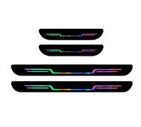 Sill Protector de umbral - Protección antiarañazos, colorido, 4 capas, base compuesta flexible y una robusta protección para vehículos, camiones, escalones de coche