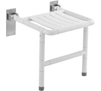 Silla Abatible Ducha Montado en la Pared Antideslizante Taburete de Baño Impermeable Sillas para Ducharse para Personas Mayores Discapacitadas y Mujeres Embarazadas