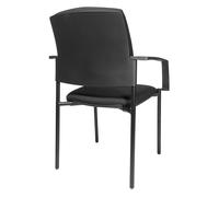 Silla acolchada apilable Topstar, armazón de cuatro patas, UE 2 unid.