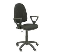 Piqueras y Crespo Algarra Bali Silla de Oficina con Brazos Fijos Negra