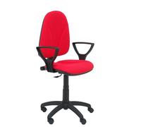 Silla Algarra bali rojo brazos fijos