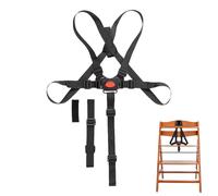 Silla alta correa de seguridad de 5 puntos, correas de silla de 5 puntos - Cinturón de seguridad anti-Slip para niños pequeños,Silla alta ajustable Cinturón de protección del asiento del arnés de 5 pu