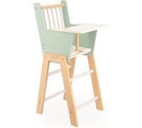 Silla Alta De Madera JANOD - Juguete De Imaginación Nuevo En Caja