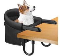Silla alta para perro, percha de escritorio para gatos, sillas de asiento para perros, accesorio de percha de oficina para gatos, asiento elevador de alimentación de mascotas, asiento para que la
