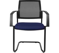 Silla apilable de malla Topstar, silla oscilante, UE 2 unid.