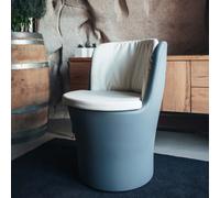 SILLA ASIENTO BUTACA DE RESINA antracita DE JARDÍN PISCINA CASA 60x60