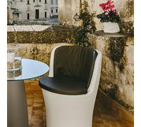 SILLA ASIENTO BUTACA DE RESINA blanco DE JARDÍN PISCINA CASA 60x60