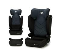 Kinderkraft I-SPARK Silla de coche, i-Size, para bebé, Grupo 2/3 100-150 cm, de 3,5 a 12 años, de 15 a 36 kg, ligera (4,5 kg), cinturón de seguridad de 3 puntos, Protección lateral, Negro