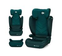 Kinderkraft I-SPARK Silla de coche, i-Size, para bebé, Grupo 2/3 100-150 cm, de 3,5 a 12 años, de 15 a 36 kg, ligera (4,5 kg), cinturón de seguridad de 3 puntos, Protección lateral, Verde