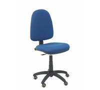 Silla Ayna bali azul marino ruedas de parqué