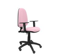 Silla Ayna Bali Rosa pálido Brazos Regulables Ruedas de parqué